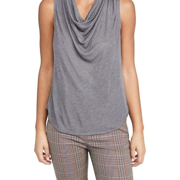 Theory Sleeveless Cowl Neck Top - Picture 8 of 8